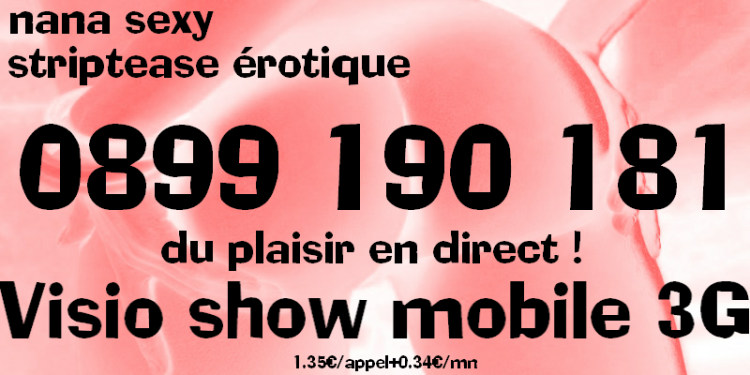 le sexe 3g, visio show 3g